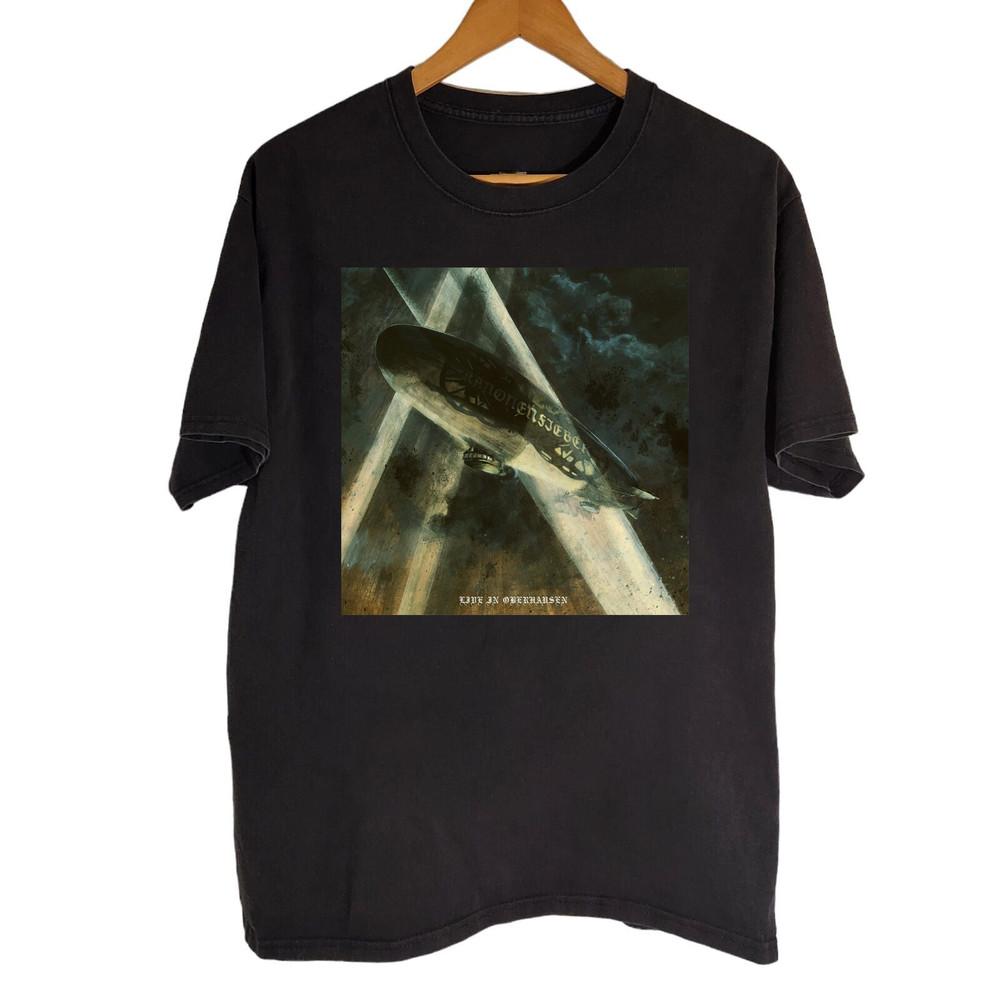 Kanonenfieber  Live in Oberhausen Black Cotton Shirt Full size S5XL CS222 Unisex T-Shirt M