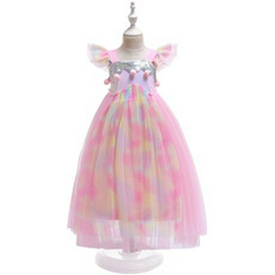 Unicorn Princess Flower Girl Dress - Children's Clothing In Trendy Style