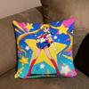 Cute For ailors M-Moon Comfortable soft Pillow Case for Sofa Living Room Home Decor Protective Covers