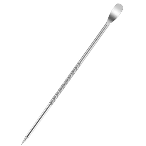 1 Stainless Steel Coffee Latte Art Pen - Spice Pen, Cappuccino Espresso Machine Accessory, Fancy Stitching, Barista Tool