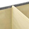 Storage Box Fabric 50 x 30 x 25 cm Gray