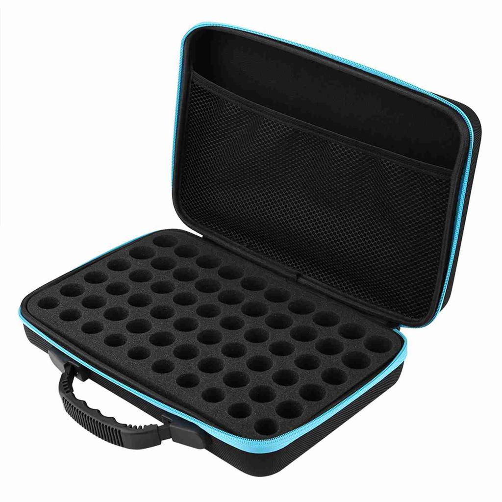 Essential Oil Carrying Case Hard Shell Case,60 Bottles Shockproof And Wear-Resistant For Bottles 5ml 10ml 15ml