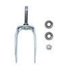 Steel Wheelchair Fork Wear-resistant Front Wheel Bracket with Bearing Wheelchair Front Wheel Support