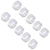 10Pcs Aluminum Alloy Spacer Round Unthreaded Standoff Support Fittings Outer Diameter 10mm