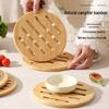 Nan Bamboo Sand Pot High-Pressure Cooker Placemat & Heat-Resistant Vegetable Plate