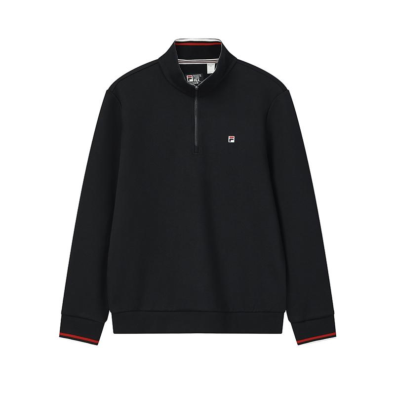 

Fila Наследие Мода Простой Классический Вышитый Логотип Ретро Повседневный Универсальный Удобный Свитшот Пуловер Мужской свитшот F11M618215FNV M