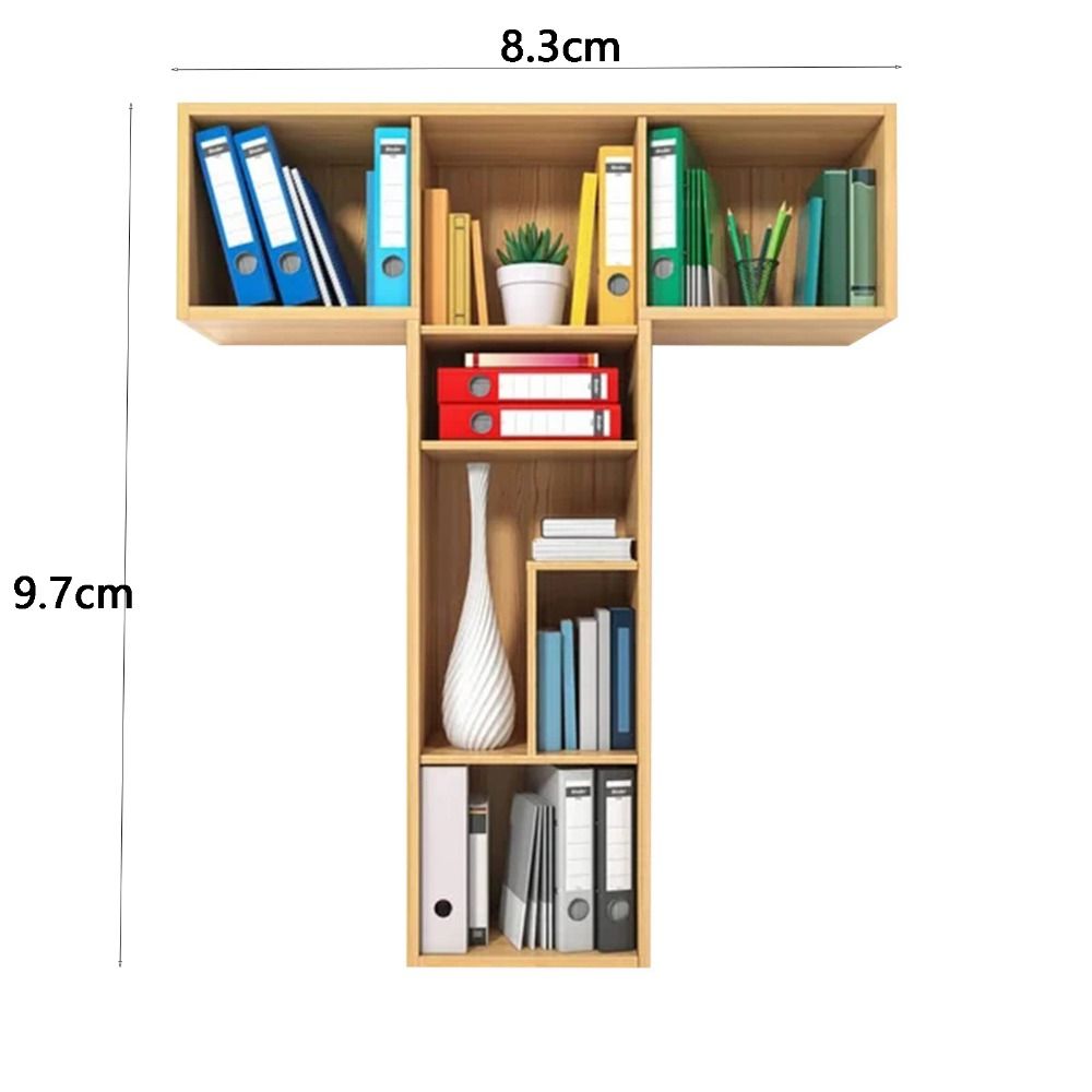 Personalized 26 Letter Bookshelf Pendant Acrylic Hanging Ornament Christmas Tree Decoration  Couple