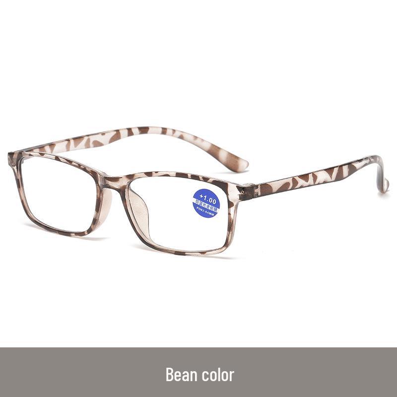 Unisex Anti-Blue Light Fashion Reading Glasses with HD Lenses for Seniors +4.00