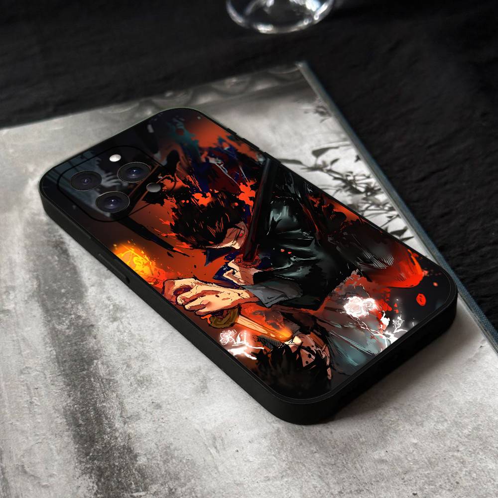 Kagurabachi Cool Anime Phone Case Black Silicone Soft Shell For IPhone 17 16 15 14 13 12 11 Air Pro Max Plus Hot Sale