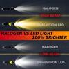 P15D T19 Motorcycle Headlight Led Bulbs 6000K Plug And Play Low Beam For Mio I 125 Motorbike Scooter