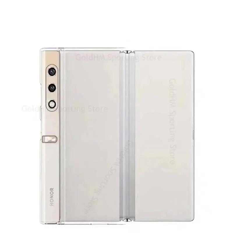 For Honor V Purse HD Transparent Phone Flip Case For VCA-AN00 Hard PC Tough Phone Cover For Honor V Purse 5G Clear Shockproof Case For VCA-AN00 Fundas