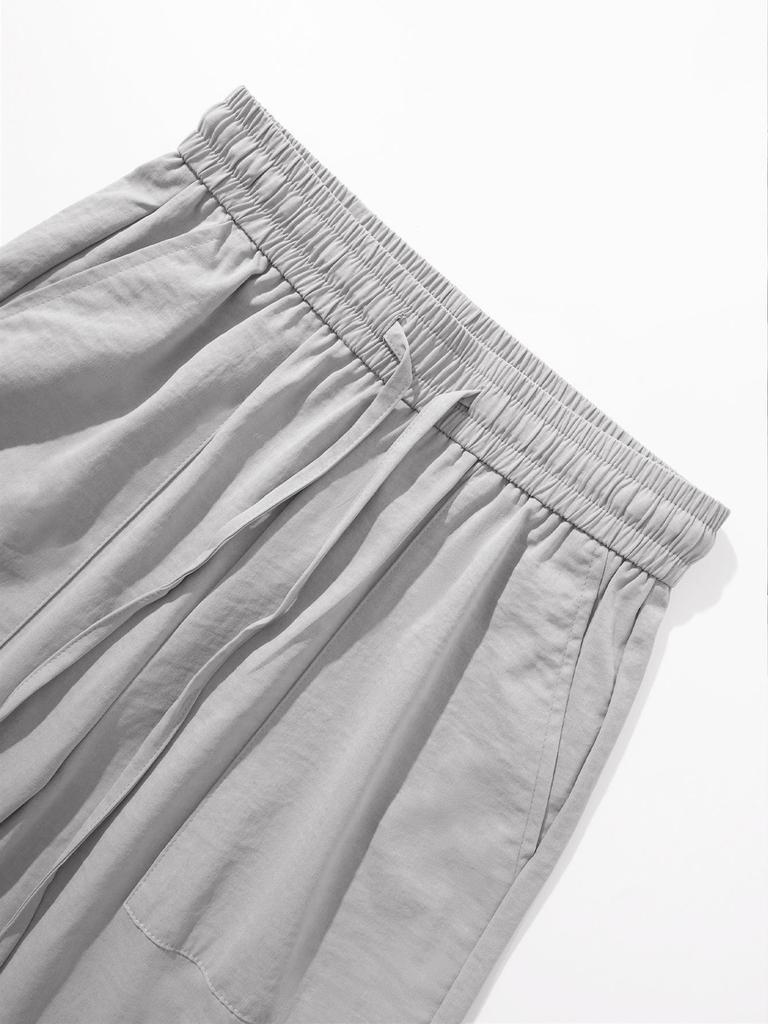 Dámské rychleschnoucí padákové cargo kalhoty - Jarní/letní ležérní styl se stahovací šňůrkou 8082