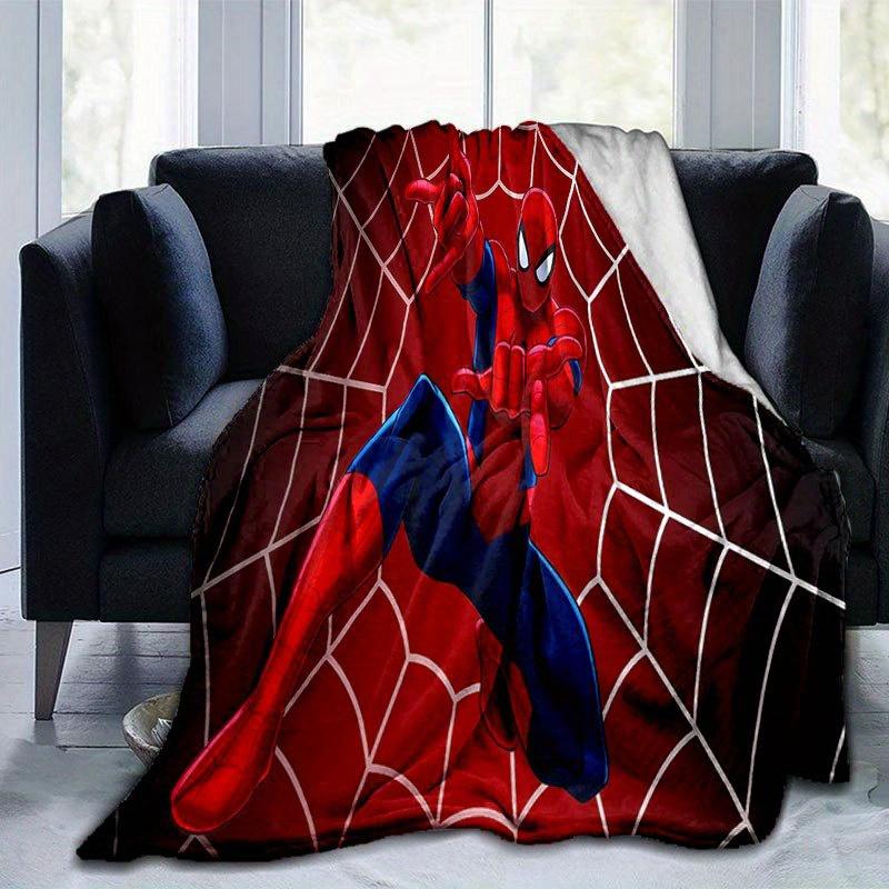 Spider-man Schattig Bedrukt Dekentje Rechthoekig Zacht Comfortabel Moderne Stijl Polyester