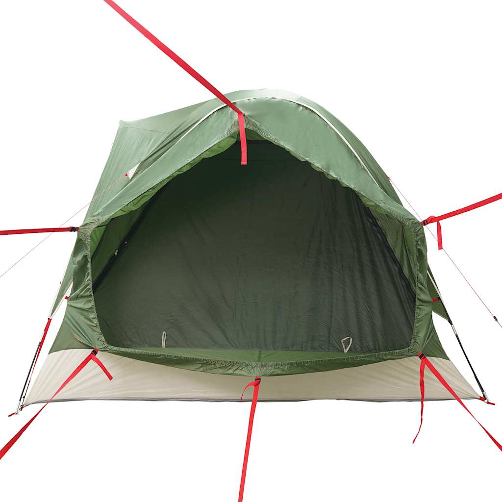 Vidaxl Car Awning, 4-Person, Green, Waterproof