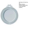 Silicone Pet Food Can Lid for Dog and Cat 3 Size Food Can Lid Dustproof Moisture Proof Food Can Lid Safe Odorless Reusable Pet Food Seal
