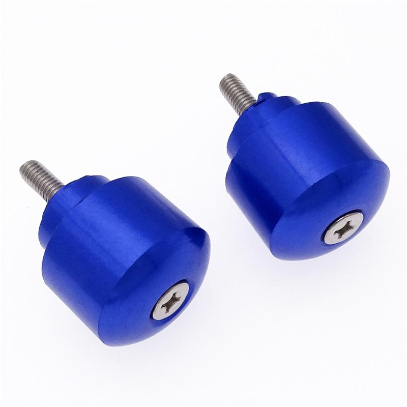2pcs for Honda CB 919 CBR 600RR 900RR 929RR 954RR Motorcycle Handlebar Anti Vibration Grips Cap End Plugs Cover Accessories