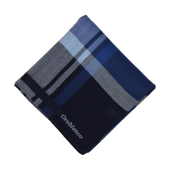 Orobianco Handkerchief Men s Yarn-dyed Handkerchief 24406017 Men s