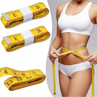 3Pcs 3 Meter 120in Soft Tape Measure Metric Scale Measuring 9.8Feet Sewing Tailor Tape Centimeter Scale Double Scale