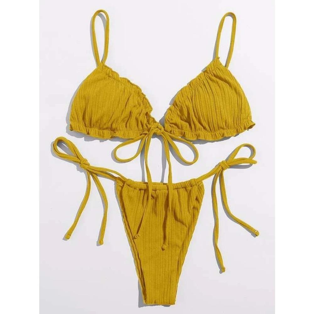 Summer Women Swimwear Stylish Plus Size Print Suit Swimsuit Beachwear Padded Swimwear Sexy Bikini