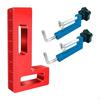 90 Degree Corner Clamp Aluminum Alloy Carpentry Cabinet Making Tool for