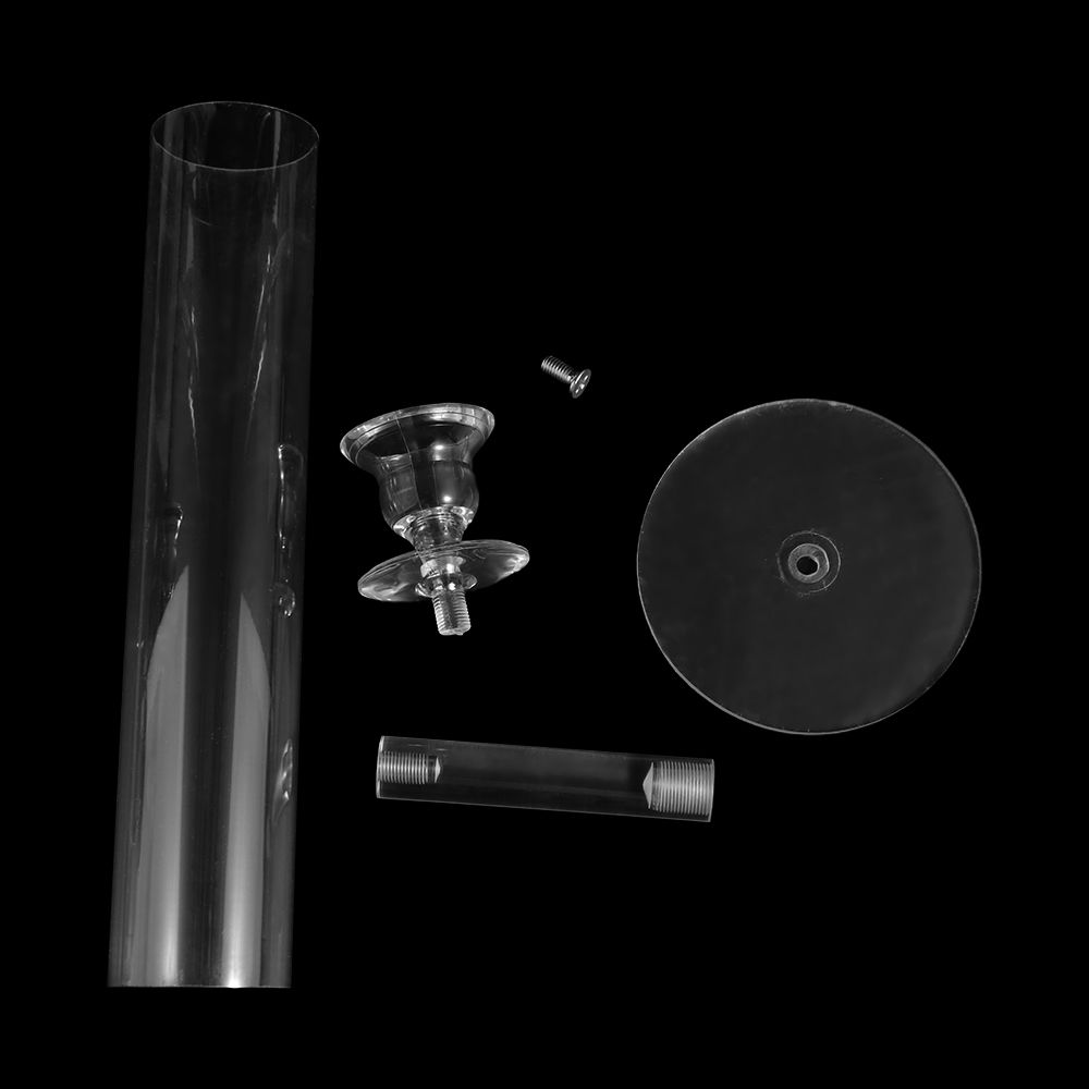 3 Pcs/set Party Decoration Acrylic Crystal Candle Holders Clear high quality Candlestick delicate Centerpieces Wedding Party