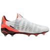 Puma King Ultimate FG AG Untamed Pack Unisex Sneakers White Silver Glowing-Red 108821-01