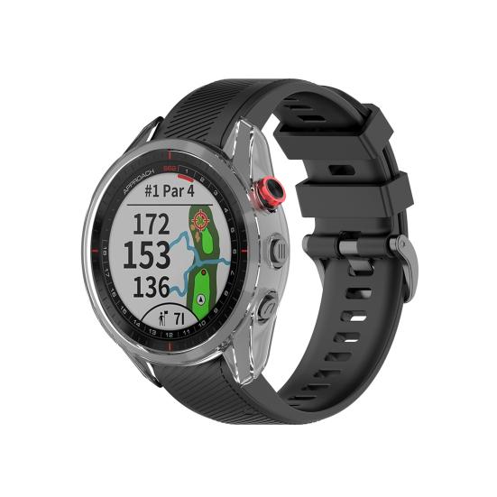 Protective Shell Clear Anti-scratch TPU Watch Case Cover Protector for Garmin Approach S62