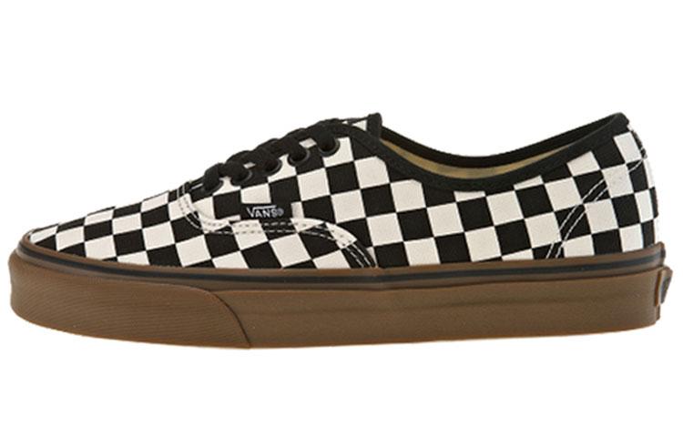 Authentic Vans Checkerboard - Black Gum VN0004MKIBB 36