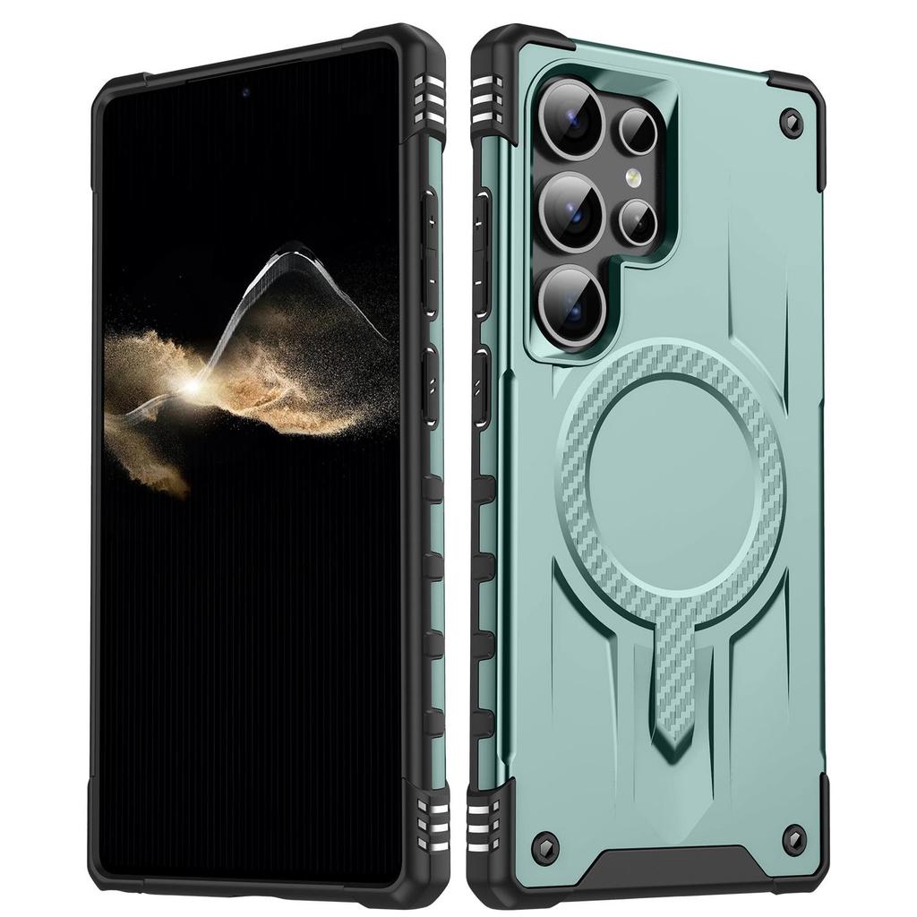 Pouzdro Samsung S25 Ultra Starship - Magnetické, Airbag na čtyřech rozích, Ochrana proti pádu