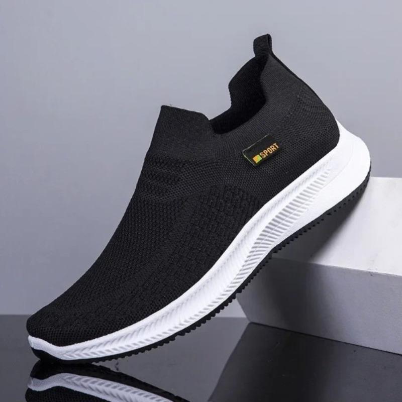 Men's Shoes New Breathable Mesh Casual Shoes Lightweight Comfort Sneakers Non Slip Vulcanized Footwear Walking Flats Men Loafers