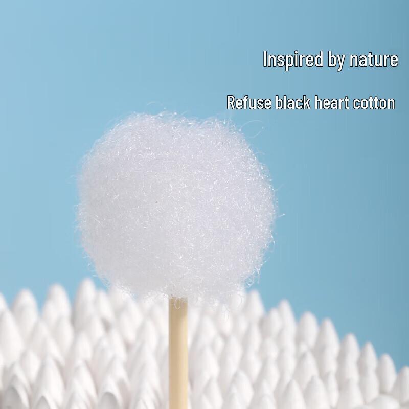 Meiliya Multi-Tip Bamboo Cotton Swabs Set