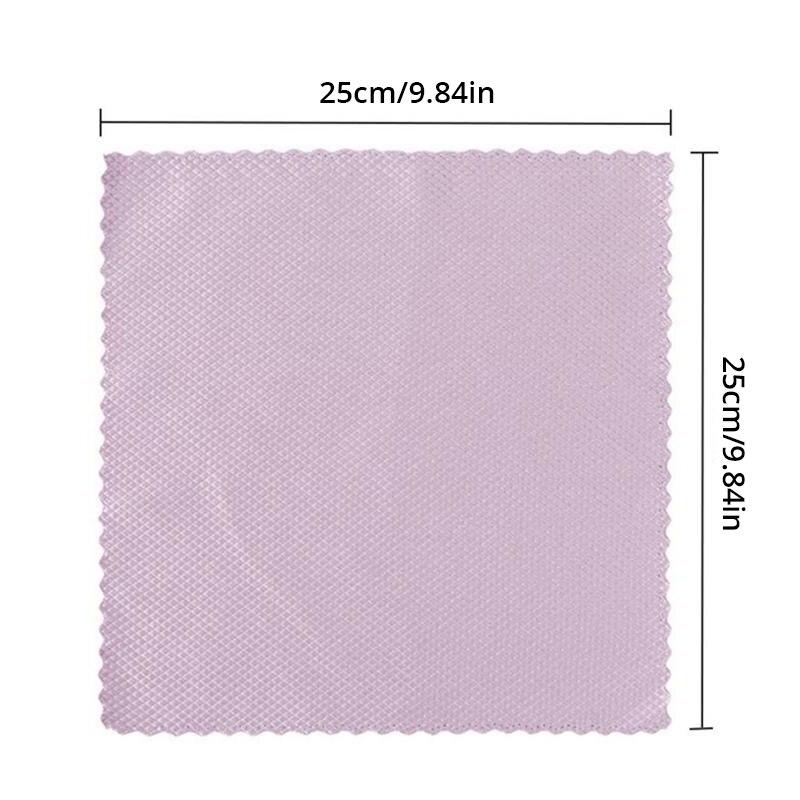 5PCS No Trace Glass Cleaning Towel Absorbent Dish Cloth for Tableware Kitchen Rag Towel for Kitchen Household