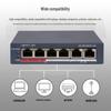 HIKVISION 6-Port Fast Ethernet PoE Desktop Switch