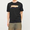 T-shirt Tiley Black Cotton Regular Fit Crew Neck Men