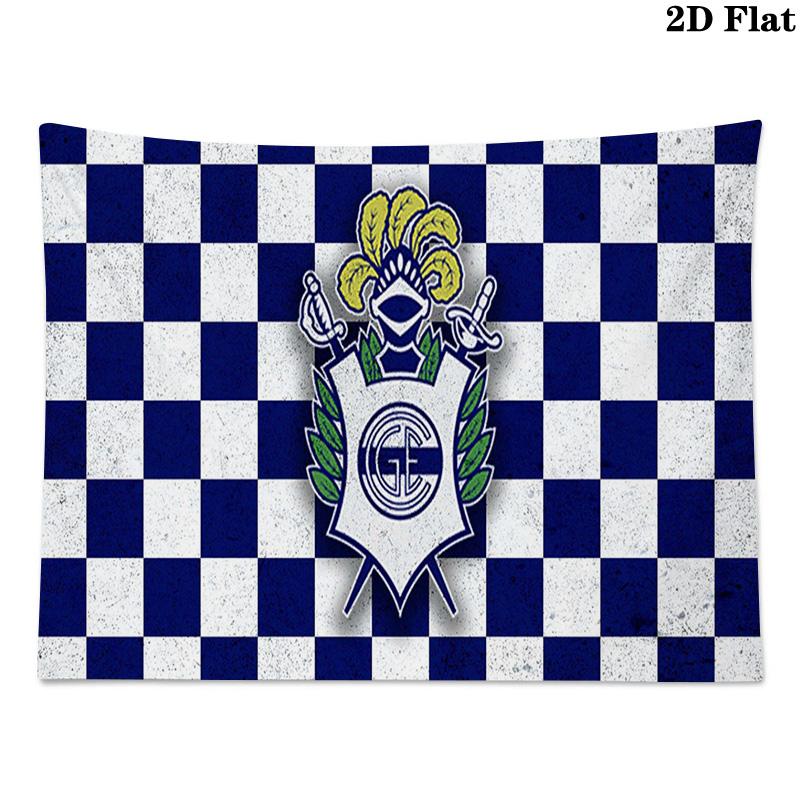 Gimnasia De La Plata Wall Tapestry Aesthetic Wall Hanging Printed Fabric Blanket Decorative Tapestries for Bedroom Living Room Home Decor