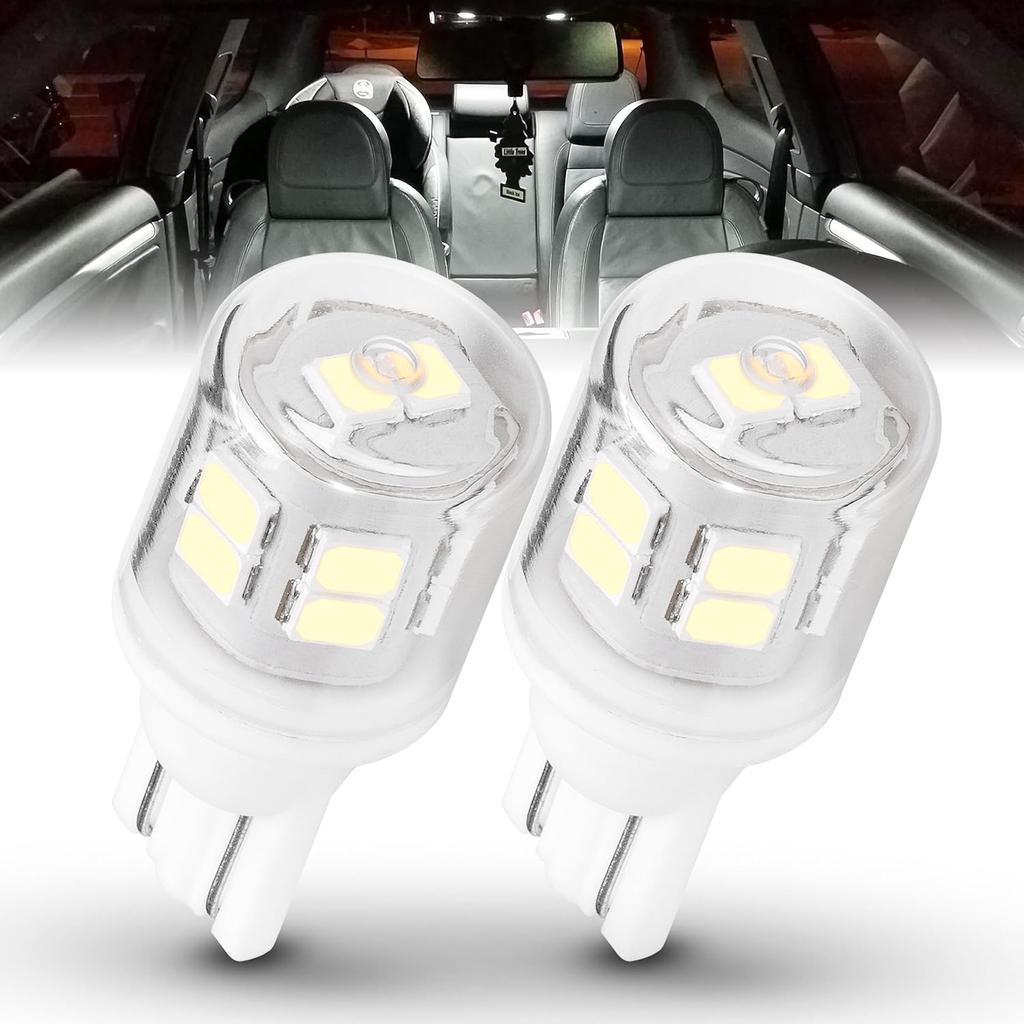 Super Bright 1157 BAY15D LED Bulbs, 3w 2357 2057 7528 LED Brake Light Bulb, 6000k Daylight White 350LM BAY15D Bulb for RV Car Camper Trailer Back Up