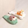 Windproof Anti-Collision Silent Door Stopper Cartoon PVC Cute Animal Door Stopper Home Door Stopper Home Decoration Ornaments