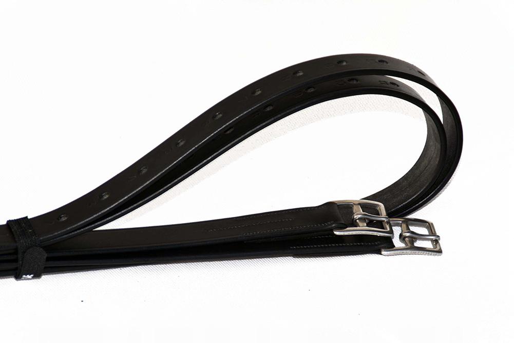 York leather stirrup leathers for horses, stainless steel buckles, strong and durable 125cm