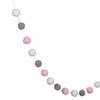 2.5M Colorful Pompom Pendant Garland Ins Nordic Series Wool Felt Ball String Hanging DIY Handmade Nursery Children Room Decor