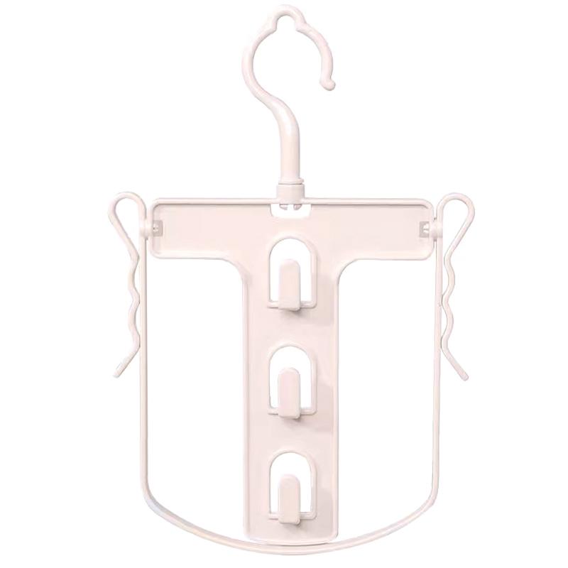 

Многоцелевая складная вешалка для одежды с капюшоном, вращающаяся, складная, ветрозащитная, сушилка для одежды, выдвижная вешалка для одежды для свитеров абрикосовый