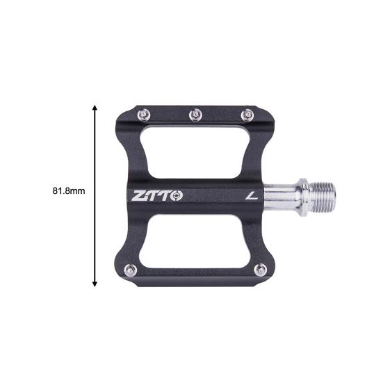 1Pair Universal Colorful Bike Pedals Aluminum Alloy Bicycle Flat Platform for Folding Mountain Road Bikes