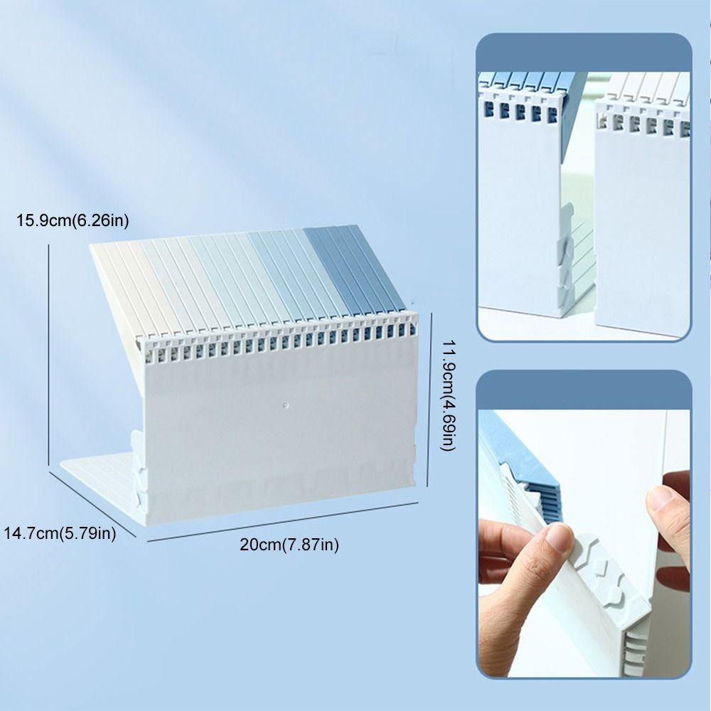 Högkvalitativ orgelbokhylla Förstärkt bokhållare Kreativ pianonyckel bokstöd Bokhylla