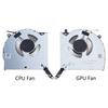 CPU GPU Fan Laptops Cooling Fan DC12V 4Pin 4wires Coolers Fan for Legion Y9000P IRX8 R9000P ARX8 2023 Laptops Part