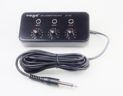 YOGA Karaoke Mic Mixer 3-Channel Compact JK-3M