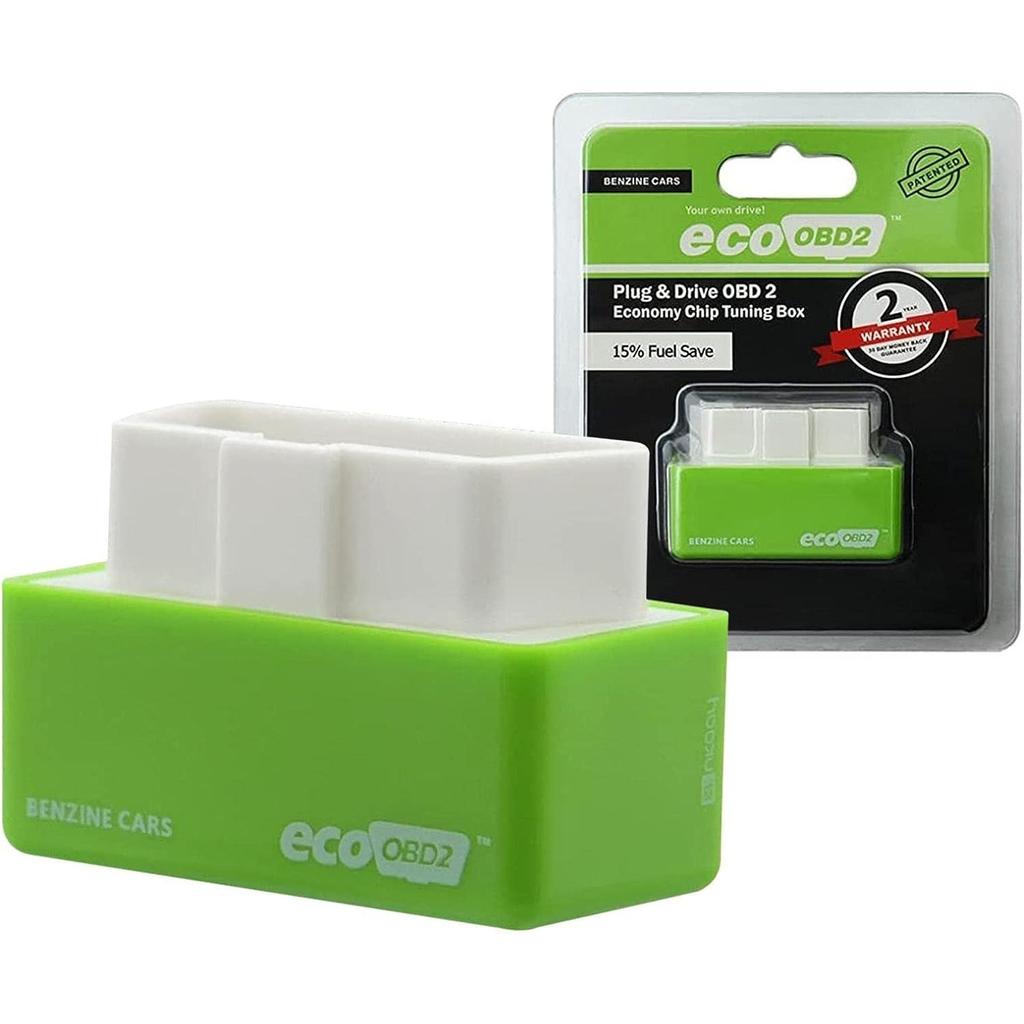 Car Fuel Saver, Professional Fuel Saving Device with OBD2 Protocol, Plug and Drive 15 Car Eco Pro Saver for Self-Propelled Drives, Long Travel