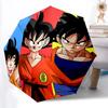1 Stück Goku Evolution Automatisches Faltregenschirm, 8 Rippen für Ganzjahresgebrauch, Tragbar für Reisen & Outdoor-Aktivitäten 040