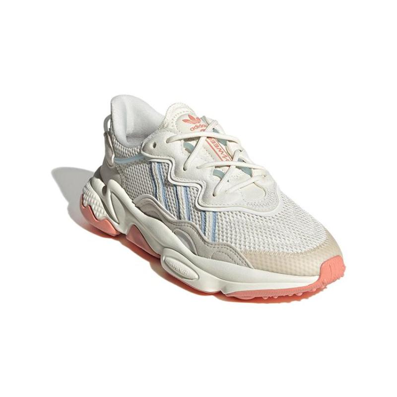 Adidas Originals OZWEEGO J Abrasion Resistant Low top Kids Lifestyle Shoes Ecru Sneakers IG0788