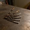 6pcs HSS Drill Bits with 1/4 Inch Hex Shank 3 4 5 6 8 10mm for DIY Drilling