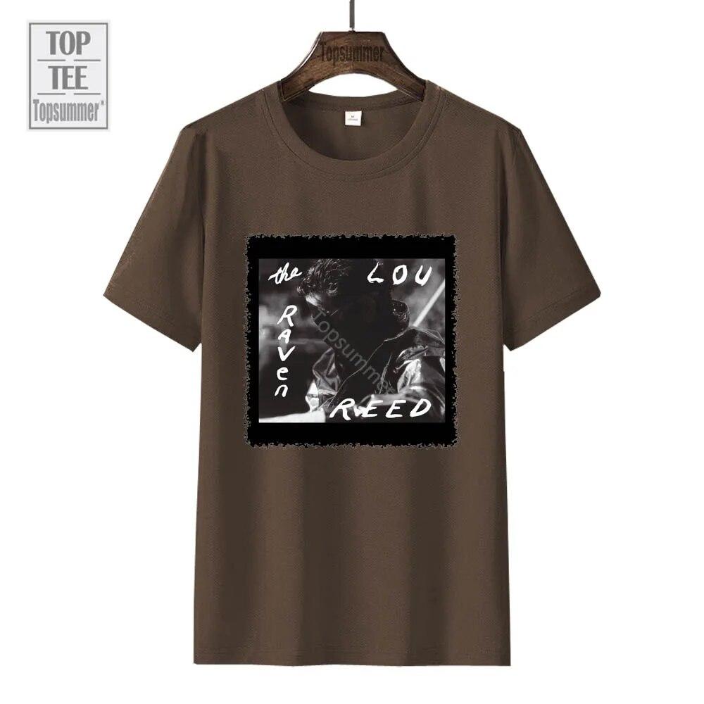 Tricou The Raven Album Lou Reed Tour Tricou Pop Trend Bumbac Tricou cupluri Top supradimensionat