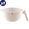 Double Layer Drain Basket with Handle Detachable Food Grade PP Fruit Vegetable Drainer Dryer Washing Basket Basin Container Kitchen Supplies